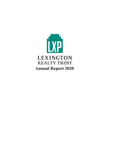 Thumbnail LXP Industrial Trust Annual Report 2020