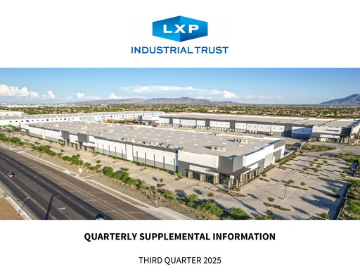 Thumbnail LXP Industrial Trust Quarterly Report 2025-q3