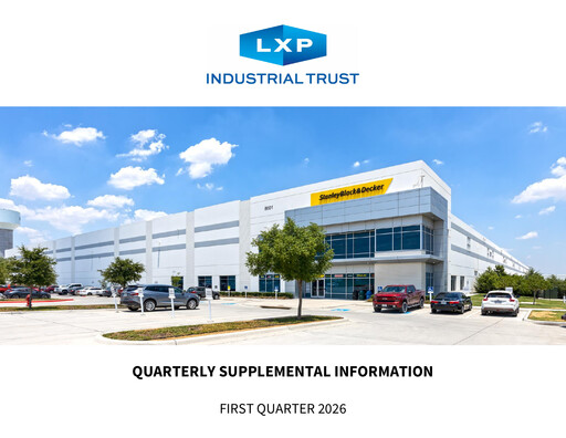Thumbnail LXP Industrial Trust Quarterly Report 2026-q1