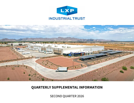 Thumbnail LXP Industrial Trust Quarterly Report 2026-q2