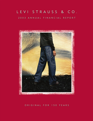 Thumbnail Levi Strauss & Co. Annual Report 2003