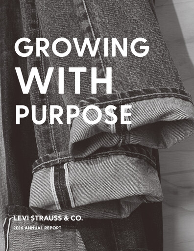 Thumbnail Levi Strauss & Co. Annual Report 2016