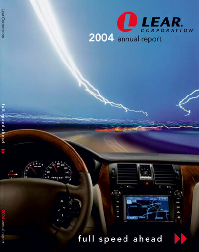 Thumbnail Lear Corporation
 Annual Report 2004