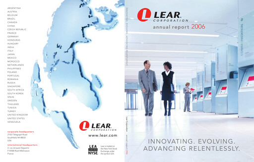 Thumbnail Lear Corporation
 Annual Report 2006