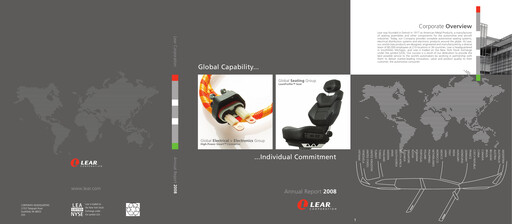 Thumbnail Lear Corporation
 Annual Report 2008