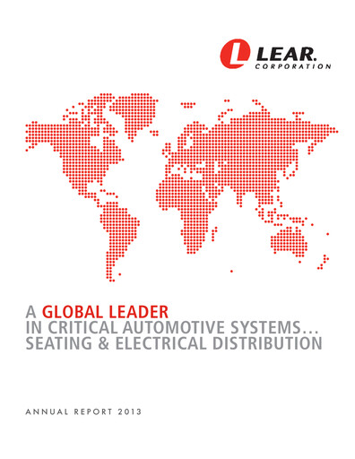Thumbnail Lear Corporation
 Annual Report 2013