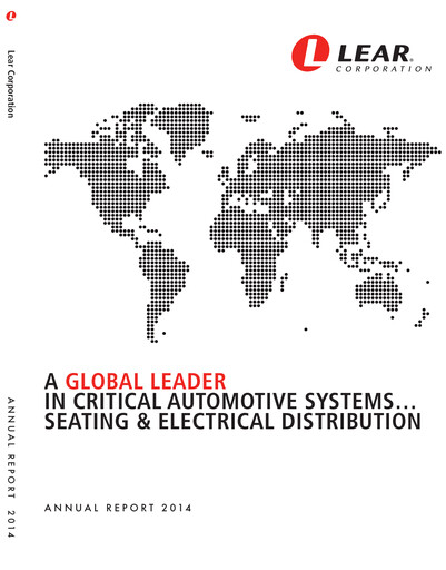 Thumbnail Lear Corporation
 Annual Report 2014