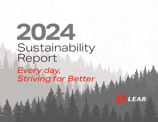 Miniature Lear Corporation
 Rapport de durabilité 2024