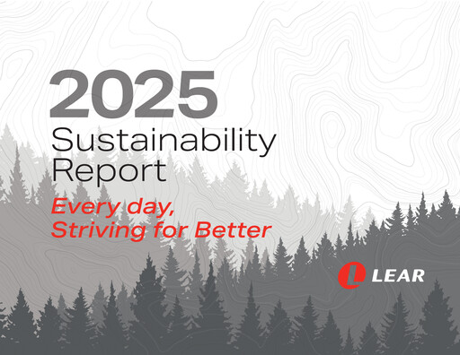 Miniature Lear Corporation
 Rapport de durabilité 2025