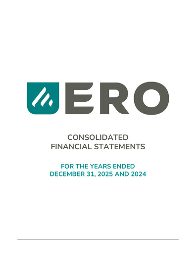 Thumbnail Ero Copper Financial Statement 2025