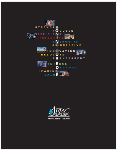 Vorschaubild Aflac Jahresbericht 2003