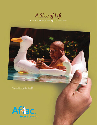 Vorschaubild Aflac Jahresbericht 2005