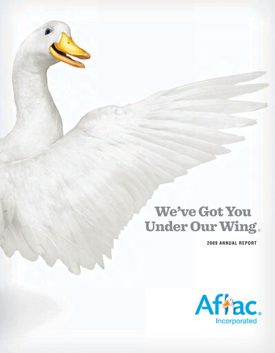 Vorschaubild Aflac Jahresbericht 2009
