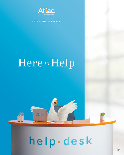 Vorschaubild Aflac Jahresbericht 2018