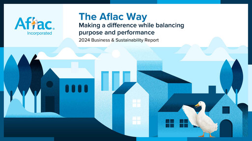 Thumbnail Aflac Sustainability Report 2024