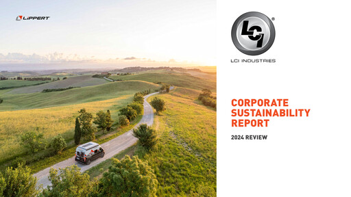 Thumbnail LCI Industries
 Sustainability Report 2024