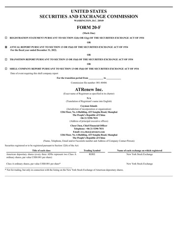 Thumbnail ATRenew Annual Report 2022