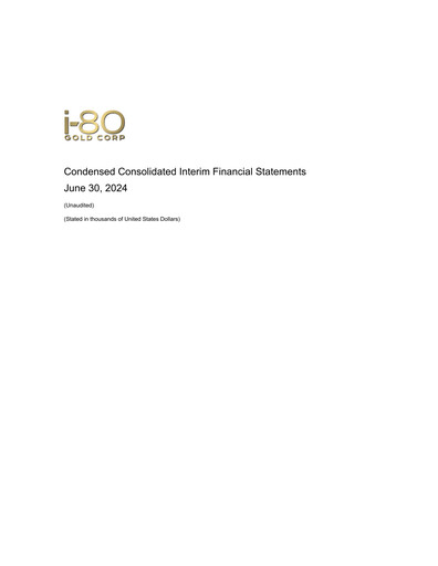 Thumbnail i-80 Gold Quarterly Report 2024-q2