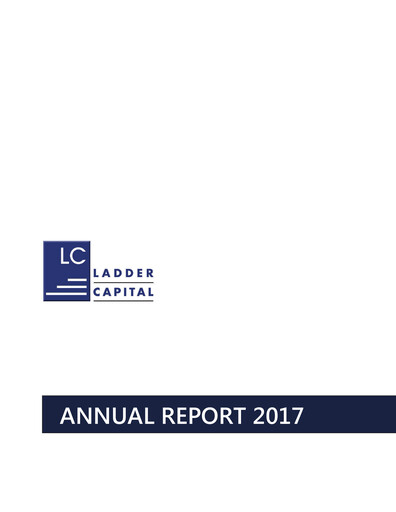 Thumbnail Ladder Capital
 Annual Report 2017