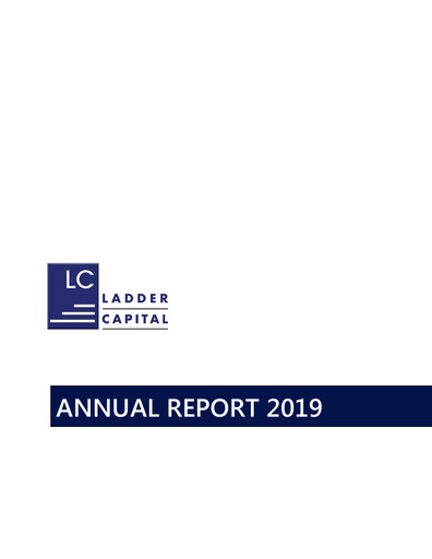 Thumbnail Ladder Capital
 Annual Report 2019