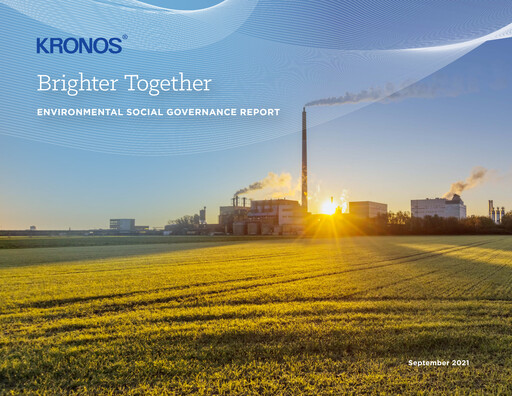 Thumbnail Kronos Worldwide ESG Report 2021