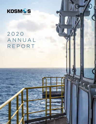 Thumbnail Kosmos Energy Annual Report 2020