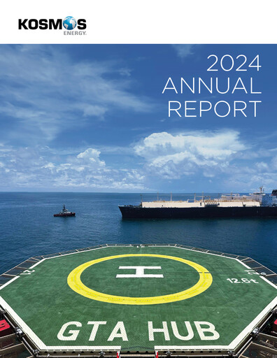 Thumbnail Kosmos Energy Annual Report 2024