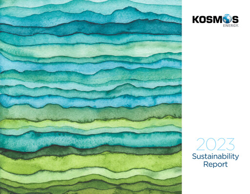 Thumbnail Kosmos Energy Sustainability Report 2023