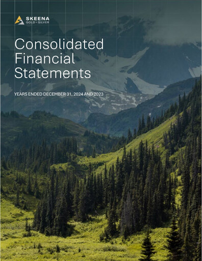 Vorschaubild Skeena Resources Finanzmitteilung 2024