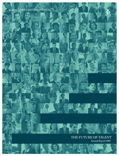 Thumbnail Korn Ferry
 Annual Report 2007