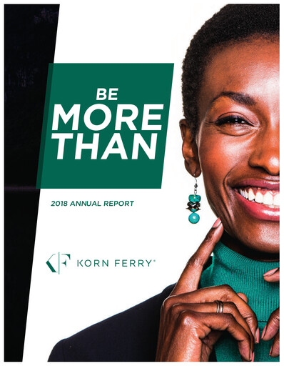 Thumbnail Korn Ferry
 Annual Report 2018