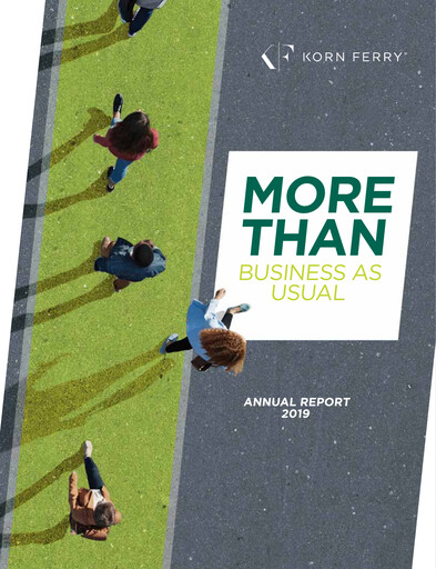 Thumbnail Korn Ferry
 Annual Report 2019