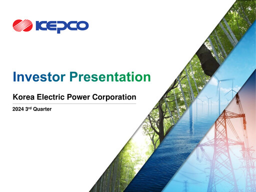 Vorschaubild Korea Electric Power Quartalsbericht 2024-q3