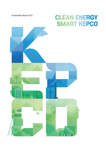 Thumbnail Korea Electric Power Sustainability Report 2021