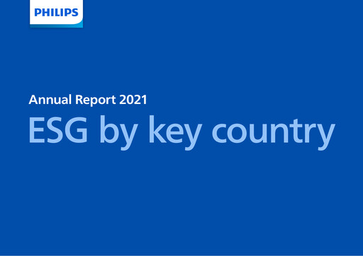 Thumbnail Philips ESG Report 2021