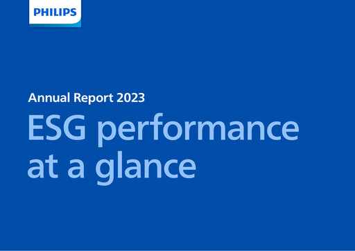 Thumbnail Philips ESG Report 2023