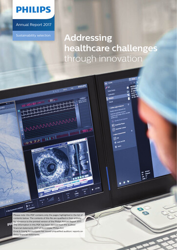 Vorschaubild Philips Nachhaltigkeitsbericht 2017