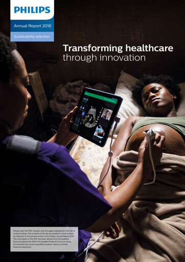 Vorschaubild Philips Nachhaltigkeitsbericht 2018