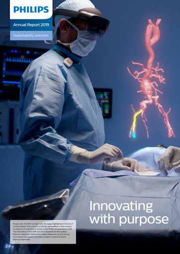 Vorschaubild Philips Nachhaltigkeitsbericht 2019