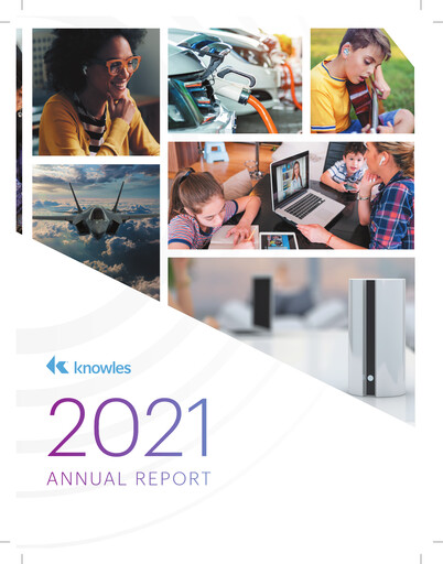 Thumbnail Knowles
 Annual Report 2021