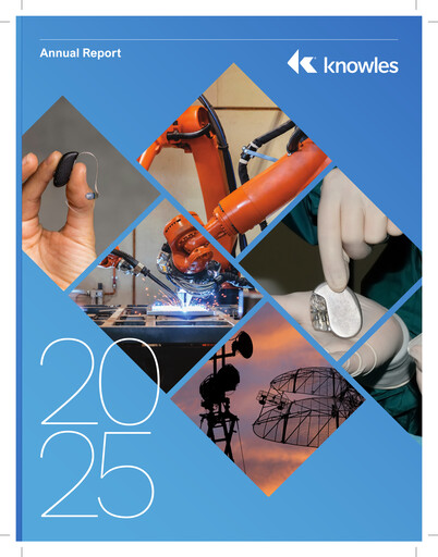 Thumbnail Knowles
 Annual Report 2025