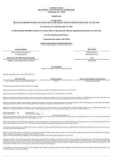 Thumbnail MoonLake Immunotherapeutics Annual Report 2024