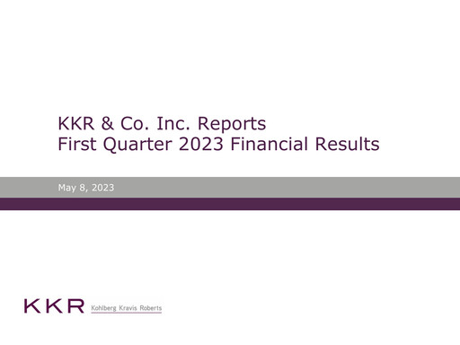 Thumbnail KKR & Co. Quarterly Report 2023-q1
