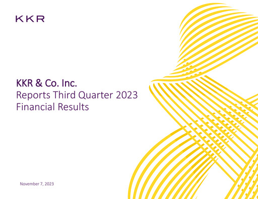 Thumbnail KKR & Co. Quarterly Report 2023-q3