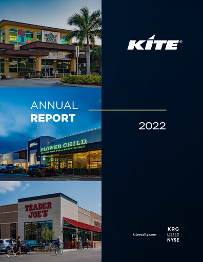 Thumbnail Kite Realty Annual Report 2022