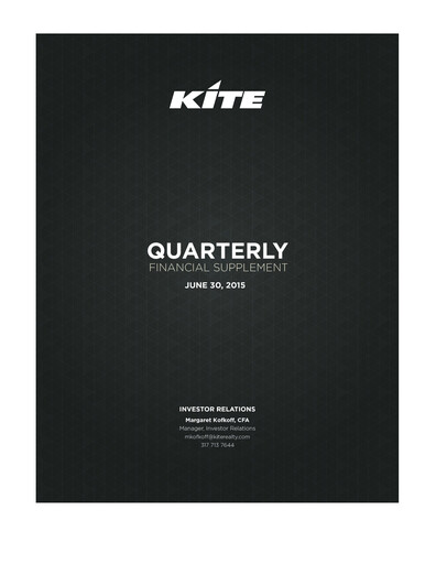 Thumbnail Kite Realty Quarterly Report 2015-q2