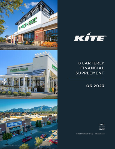 Thumbnail Kite Realty Quarterly Report 2023-q3