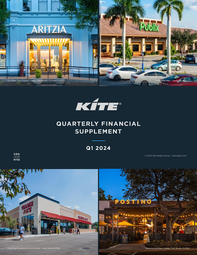 Thumbnail Kite Realty Quarterly Report 2024-q1