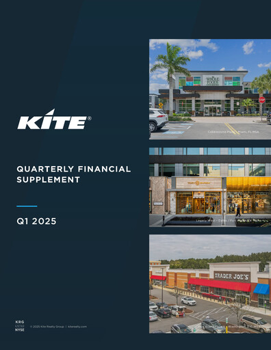 Thumbnail Kite Realty Quarterly Report 2025-q1