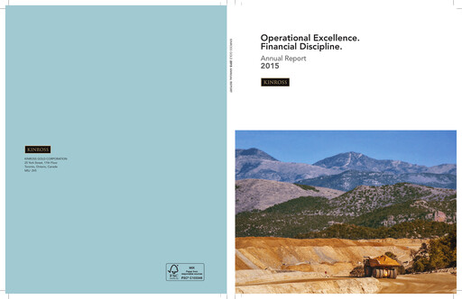 Thumbnail Kinross Gold
 Annual Report 2015